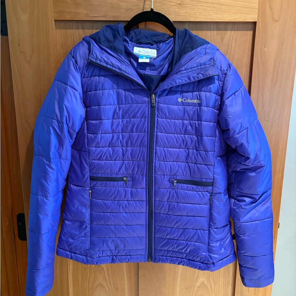 Columbia Royal Blue Puffer Jacket L